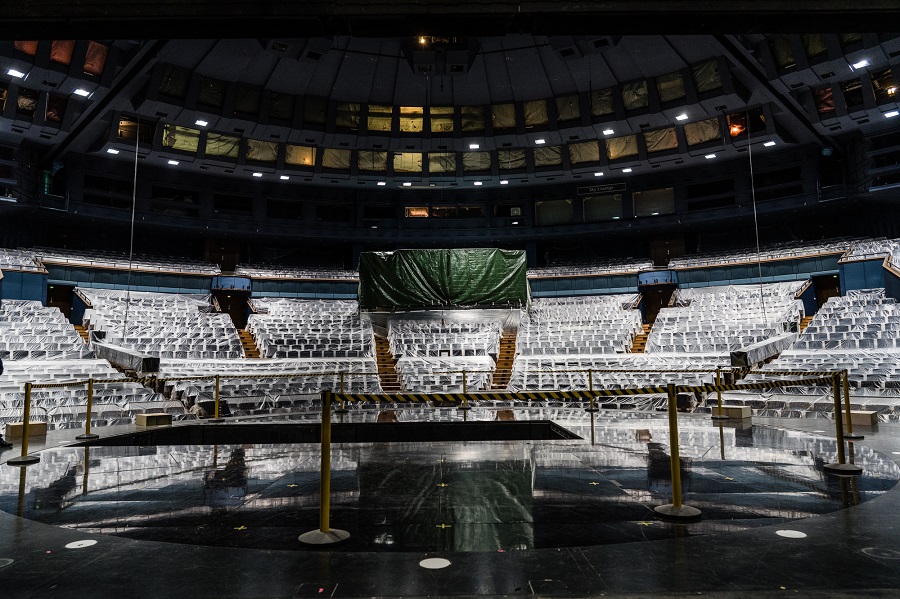 Das Wasserbecken kehrt zurück