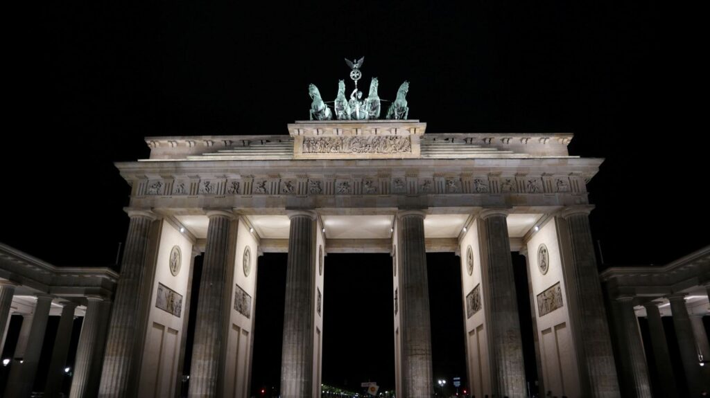 Brandenburger Tor bei Nacht