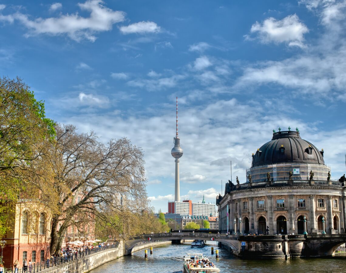 Museumsinsel im Frühling