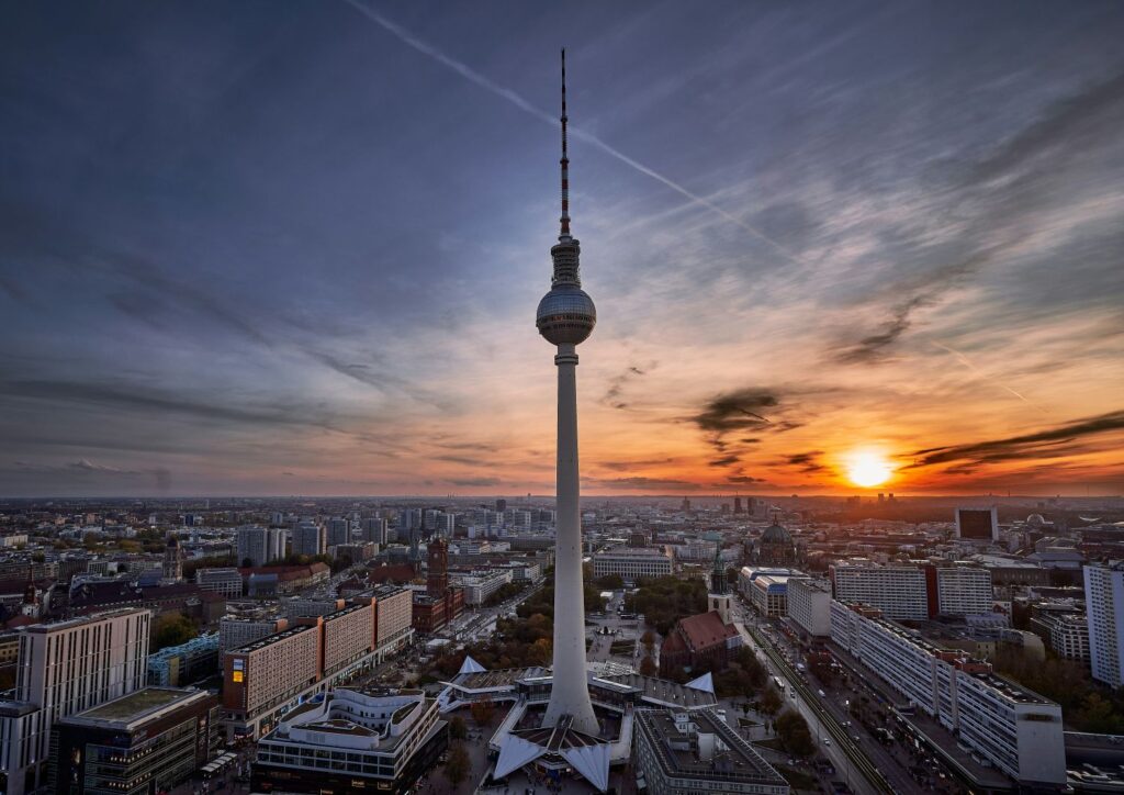 Panorama Berlin mit Fernsehturm