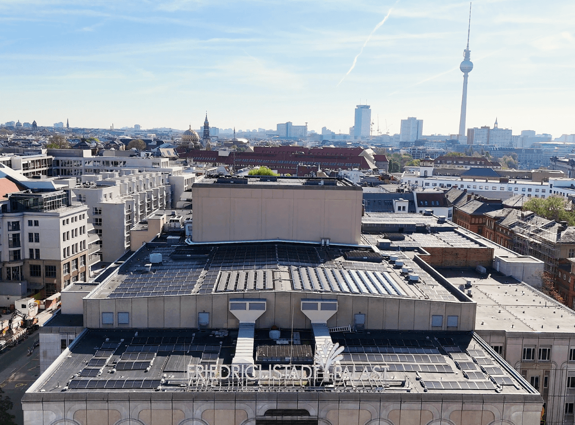 Innovation auf dem Dach – der Palast als Vorreiter in der Berliner Kulturlandschaft