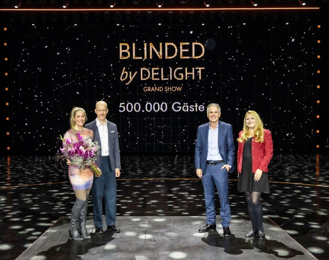 500.000 Gäste für die Grand Show BLINDED <em>by</em> DELIGHT
